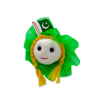 Packaged Pakistani Badge Cartoon